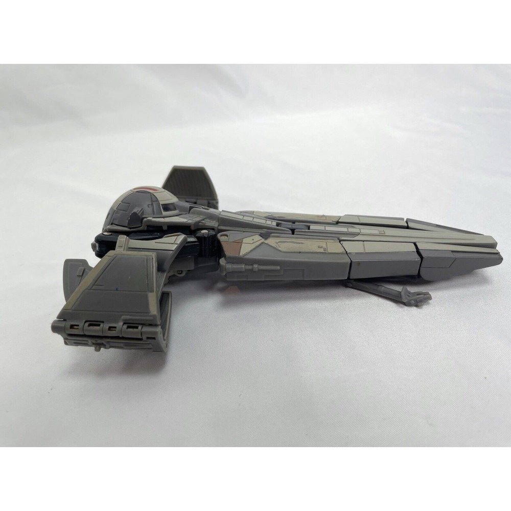 Star Wars Transformers Darth Maul Sith Infiltrator Fighter Ship Figure - Picture 2 of 8